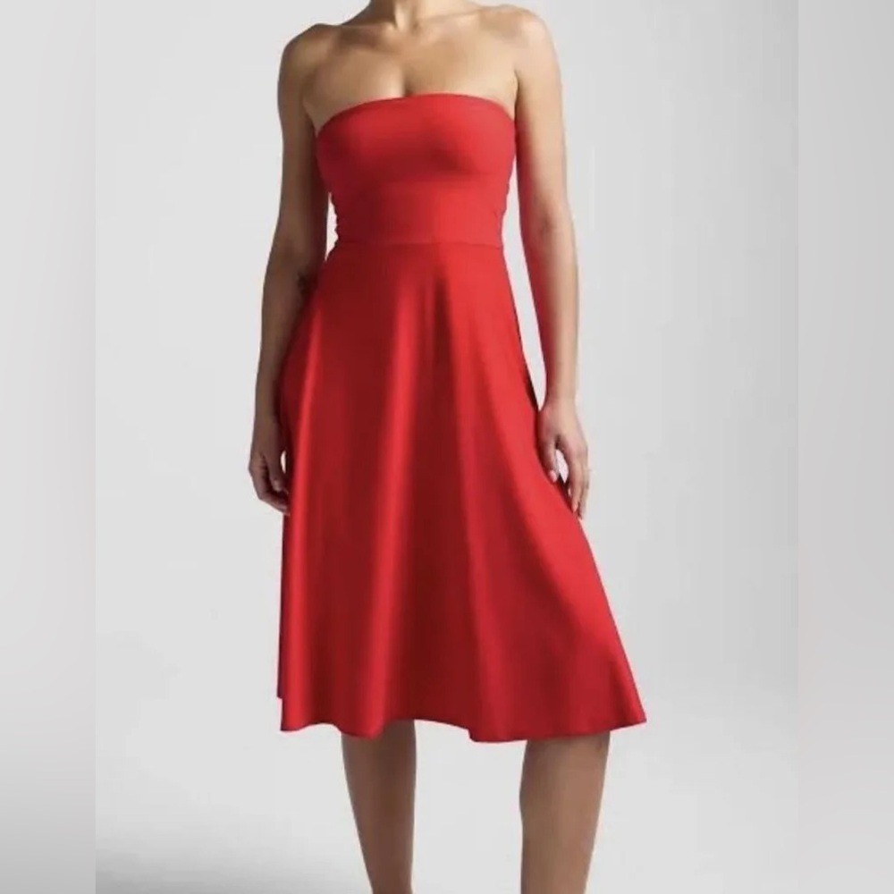 Beyond Yoga Strapless Dress Small